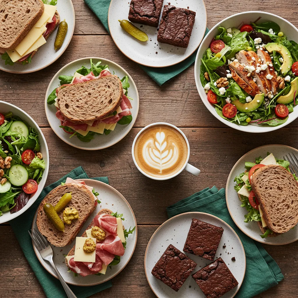 Verse koffie en lunch bij Brownies&downieS